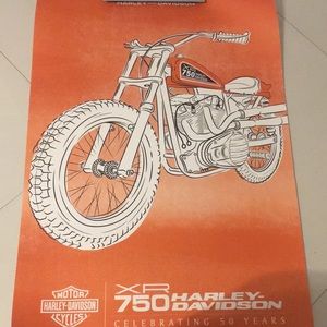 limited collectors edition harley davidson poster